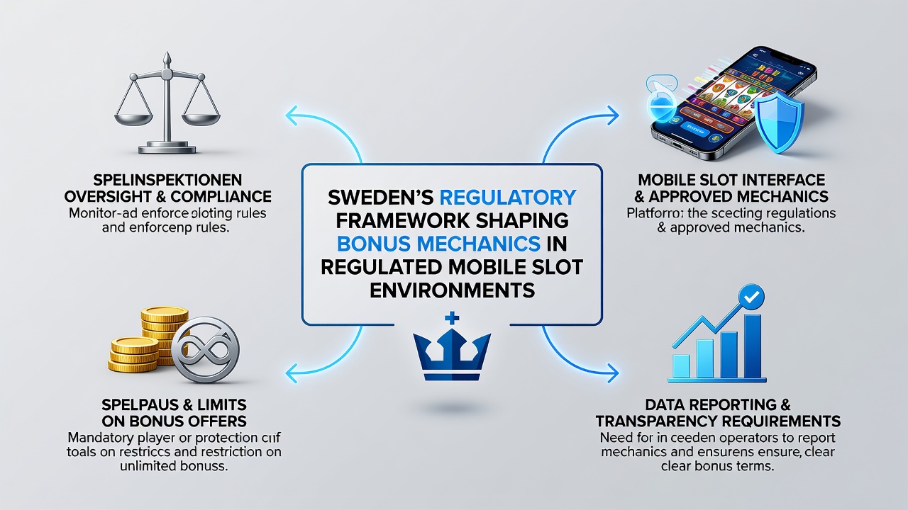 Mobile slot bonus interface under Swedish regulations